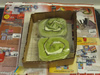 Japanese swiss roll green tea radiation test