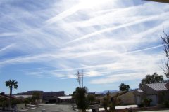 Lake Havasu Arizona Aerosol Trails 2011-2012