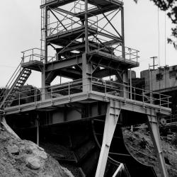 Canyon Test Stand ConstructionSanta Susana Field Laboratory (SSFL) - 1953