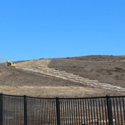 Runkle Canyon land grading Dec 14 2013