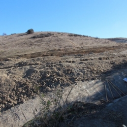 Runkle Canyon land grading Dec 14 2013