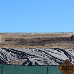 Runkle Canyon land grading Dec 14 2013