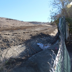 Runkle Canyon land grading Dec 14 2013