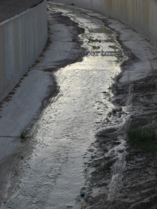 Santa Susana Creek leads to Los Angeles River