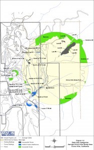 Aerojet Chino Hills where surface and subsurface water readings show extremely high readings of uranium in both surface and subsurface waters that flow into the Santa Ana River, drinking water source for millions.