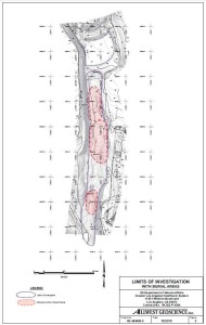 October 2010 Estimated Limits of Buried Waste