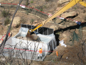 Vapor or plastic? Sage Ranch dirt was handled carefully before truckin'.