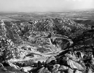 Bowl Area with San Fernando Valley in background