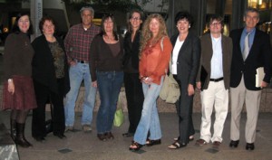 Left to right: Dawn Kowalski, Marie Mason, Dan Hirsch, Holly Huff, Christina Walsh, D'Lanie Blaze, Bonnie Klea, Bill Bowling, Dave Einhorn