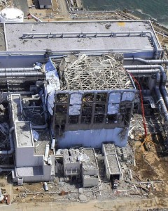 Fukushima Dai-ichi destroyed reactor