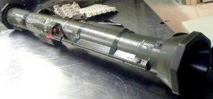 Rocket laucher seized in checked luggage by TSA 2012 640