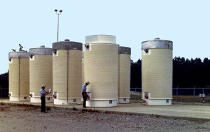 Spent nuclear fuel dry cask storage