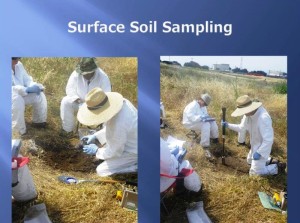 SSFL surface soil sampling