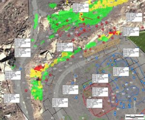 2012 EPA radiation map of Sodium Reactor Experiment site, where partial meltdown occurred in 1959, shows still-hot zone. Boeing bus tours visit the area.