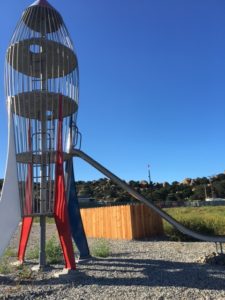 Playground in SSFL Area I by entrance