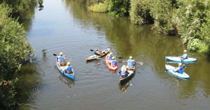 Kayaking in Rocketdyne River - LA River Reader Guide-City of LA