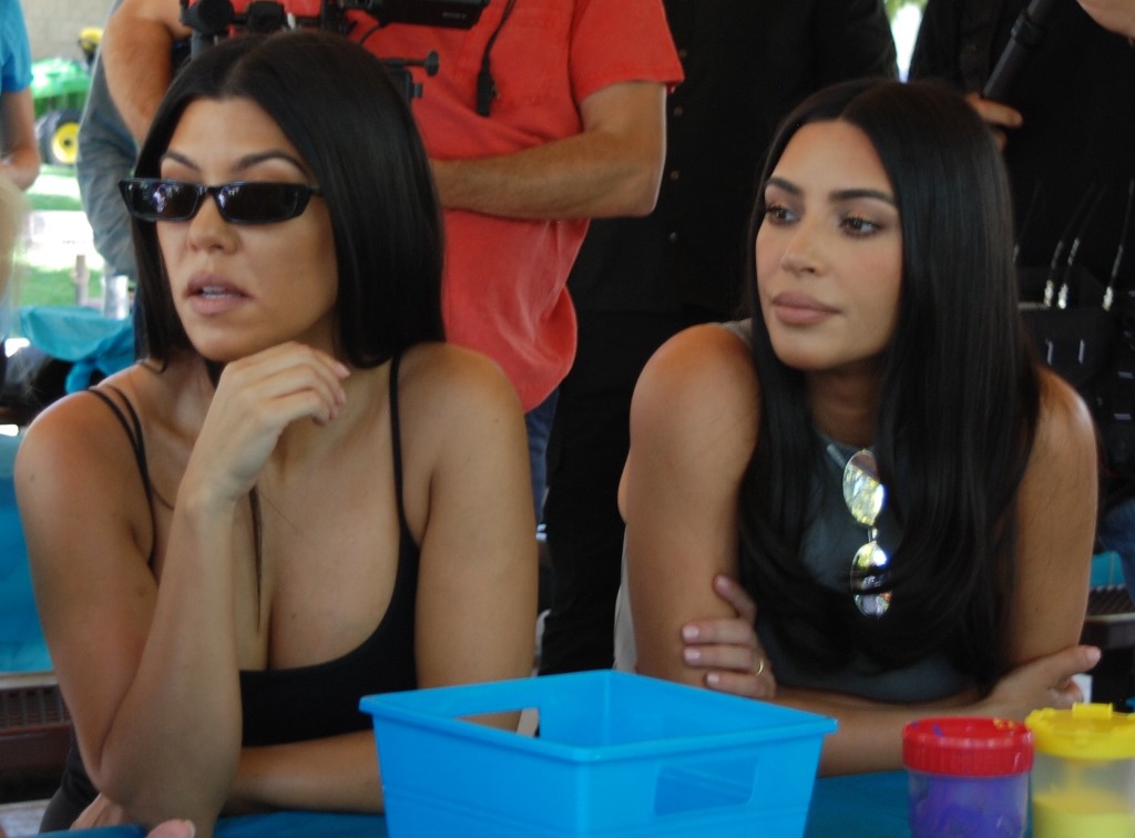 Kourtney and Kim Kardasian July 13, 2019 - by William Preston Bowling