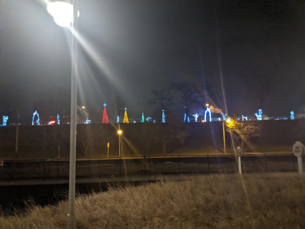 Holiday lights bring in the New Year 2020