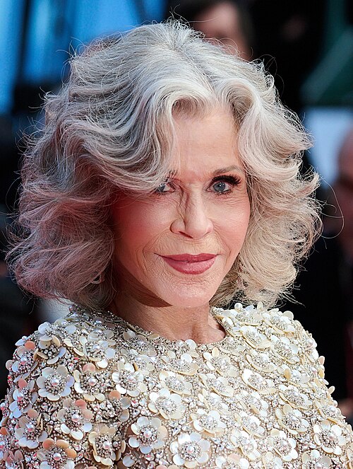 Actress Jane Fonda at the 2025 Cannes Film Festival